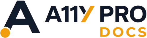 A11Y PRO Docs Logo