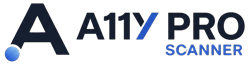 A11Y PRO Scanner Logo